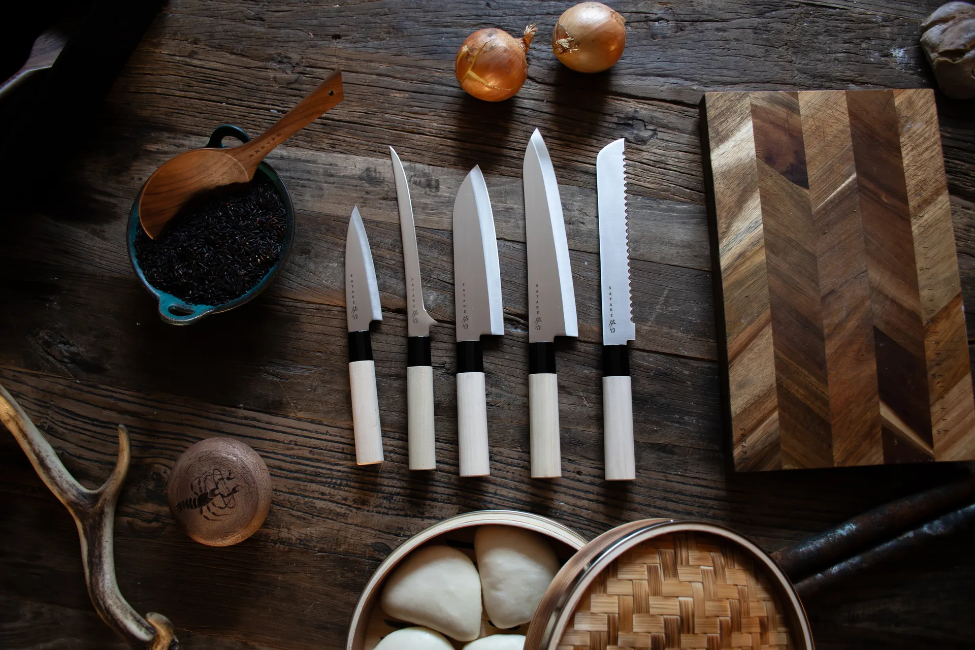 Satake Houcho Balsabox, 5 deler Satake