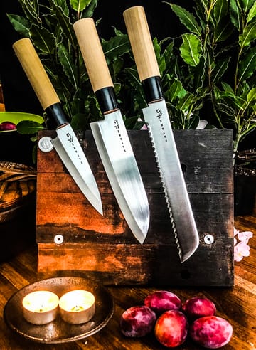 Satake Houcho knivsett 3 deler - Hi Carbon Steel - Satake