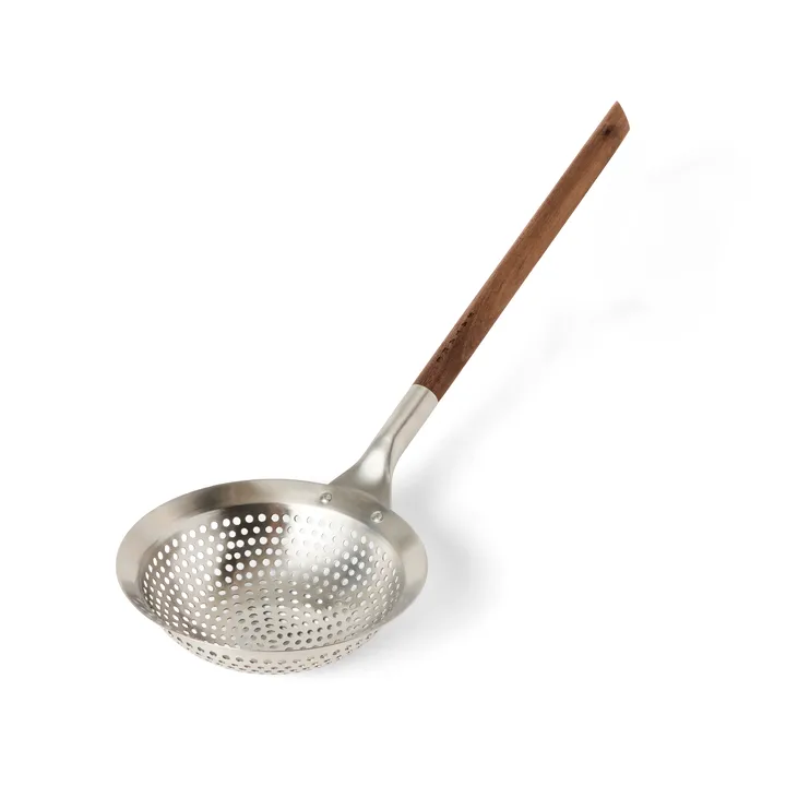 Satake hullsleiv - Rustfritt stål-valnøtt, 41,3x14,2 cm - Satake