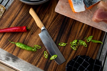 Satake Kaizen Nakiri grønnsakskniv - 16 cm - Satake