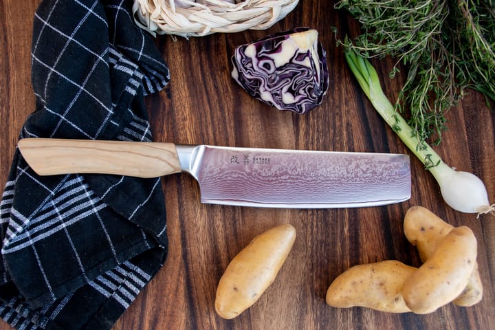 Satake Kaizen Nakiri grønnsakskniv, 16 cm Satake