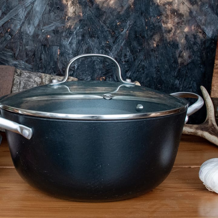 Satake kasserolle sauté med glasslokk 2-deler, 4 l Satake