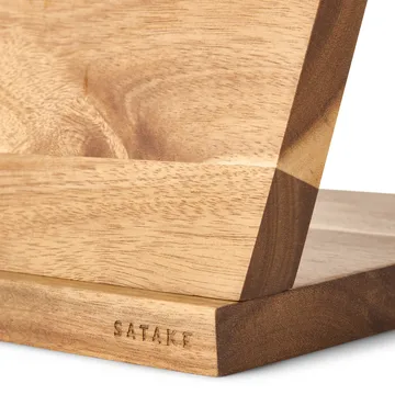 Satake knivstativ - Akasie, 19x25x24 cm - Satake