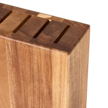 Satake knivstativ - Akasie, 5 kniver, 22,8x18x8 cm - Satake