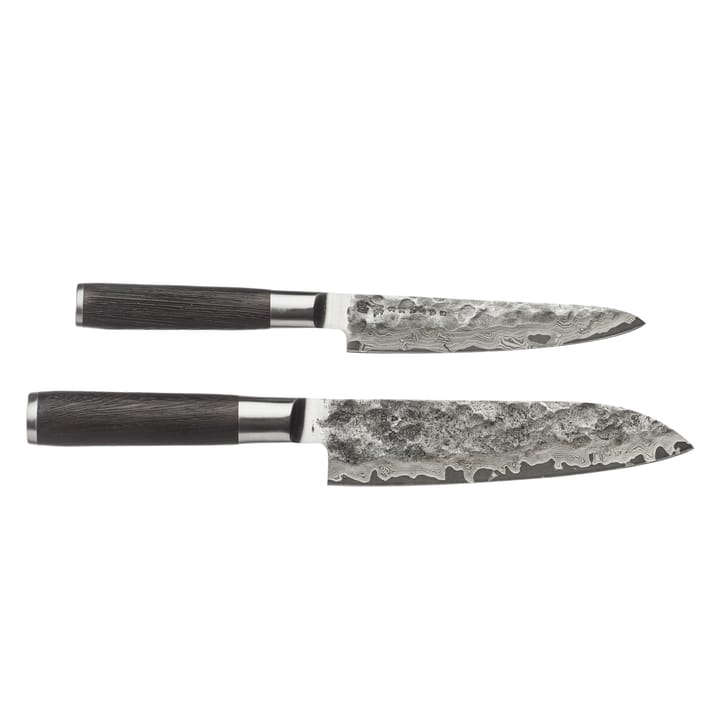 Satake Kuro knivsett santoku & petty - 2 deler - Satake