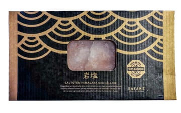 Satake saltstein med holder - Himalayasalt - Satake