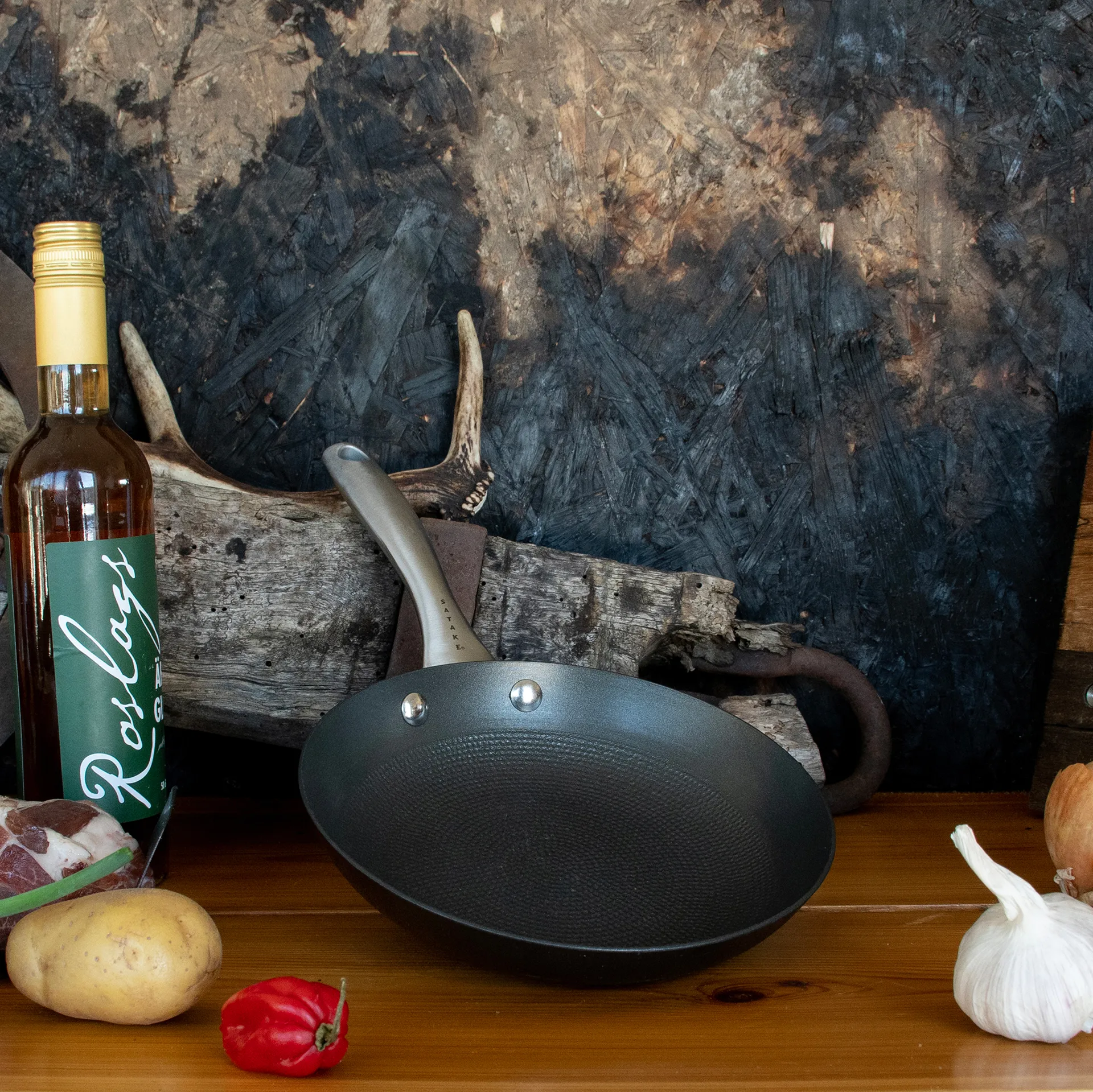 Satake stekepanne i lettvektsstøpejern non stick, 20 cm Satake