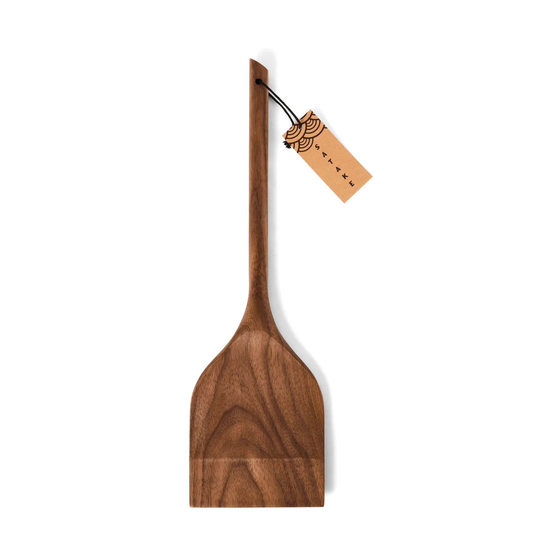 Satake stekespade 33,5 cm, Valnøtt, bred Satake