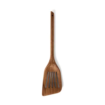 Satake stekespade 33,5 cm - Valnøtt, hullmønstret - Satake