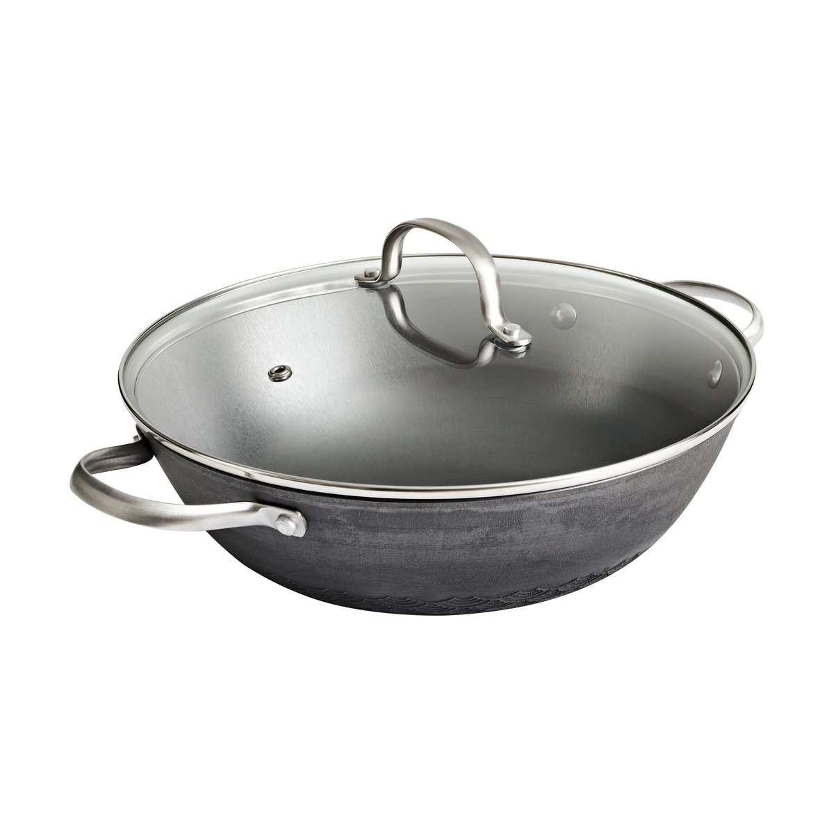 Satake traktørpanne nitriding 28 cm | Skandinavisk Design | Traktørpanner & Sauteringspanner | Svart