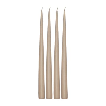 Atmosphere antikklys 4-pakning 32 cm - Sand - Scandi Essentials
