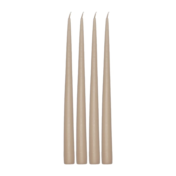 Atmosphere antikklys 4-pakning 32 cm - Sand - Scandi Essentials