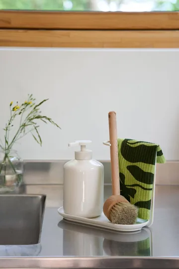 Daily oppvaskklut med mønster - Grønn, 3-pakning - Scandi Essentials