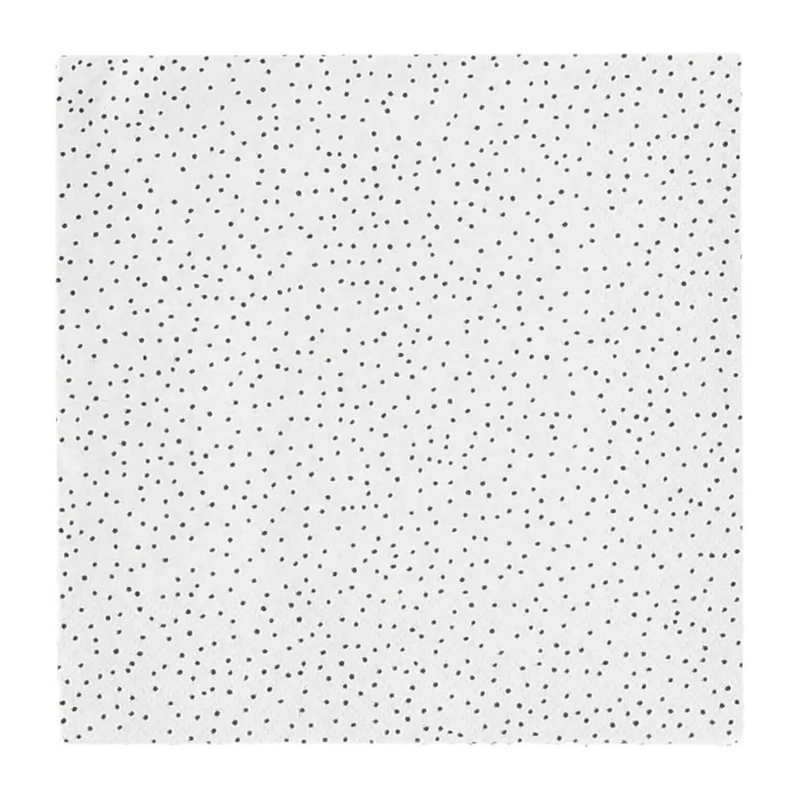 Grain servietter 33 x 33 cm 20-pakning, white-black Scandi Essentials