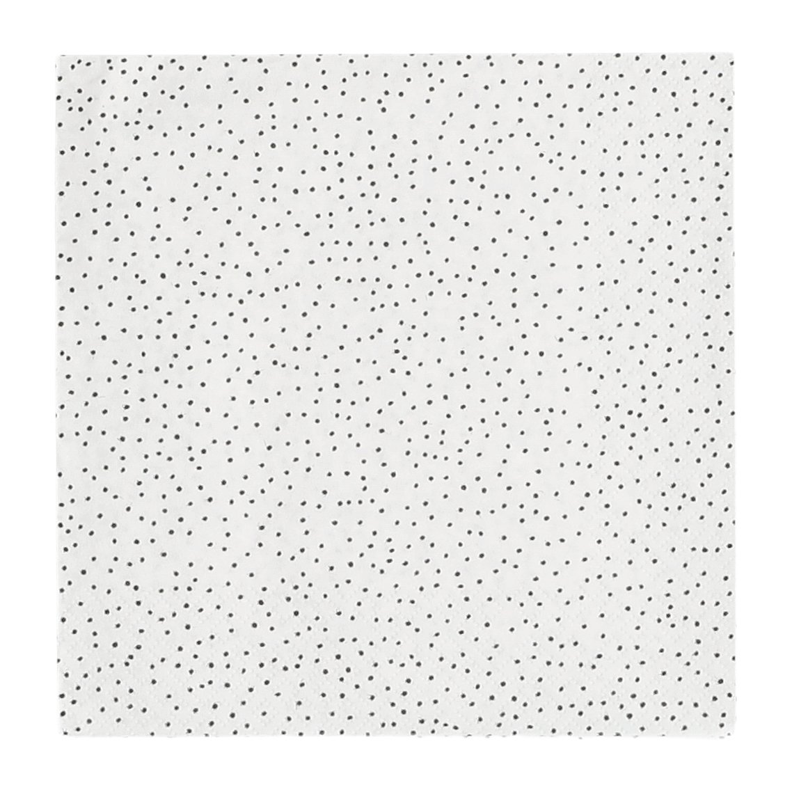Scandi Essentials Grain servietter 33 x 33 cm 20-pakning white-black