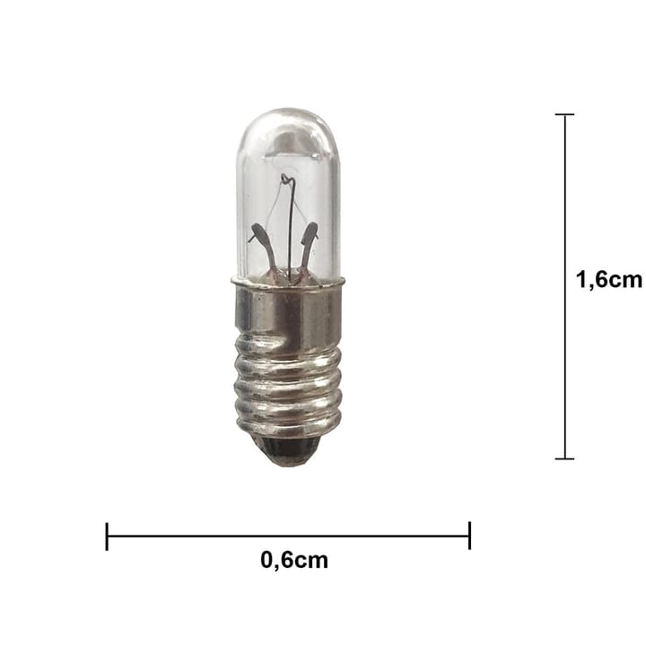 Lit lyskilde E5 reservepære 12V 0,6W, Klar Scandi Essentials