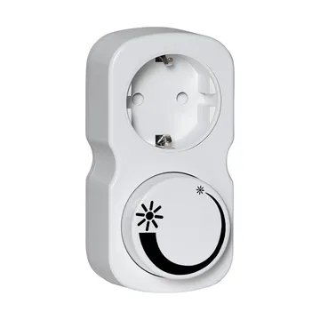 Lit stikkontaktdimmer Saco - Hvit - Scandi Essentials