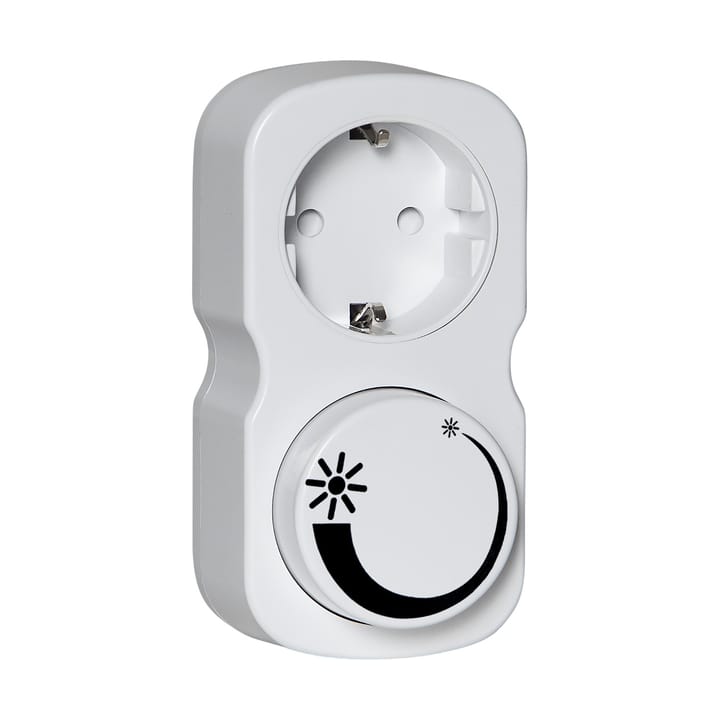 Lit stikkontaktdimmer Saco - Hvit - Scandi Essentials