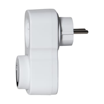 Lit stikkontaktdimmer Saco - Hvit - Scandi Essentials