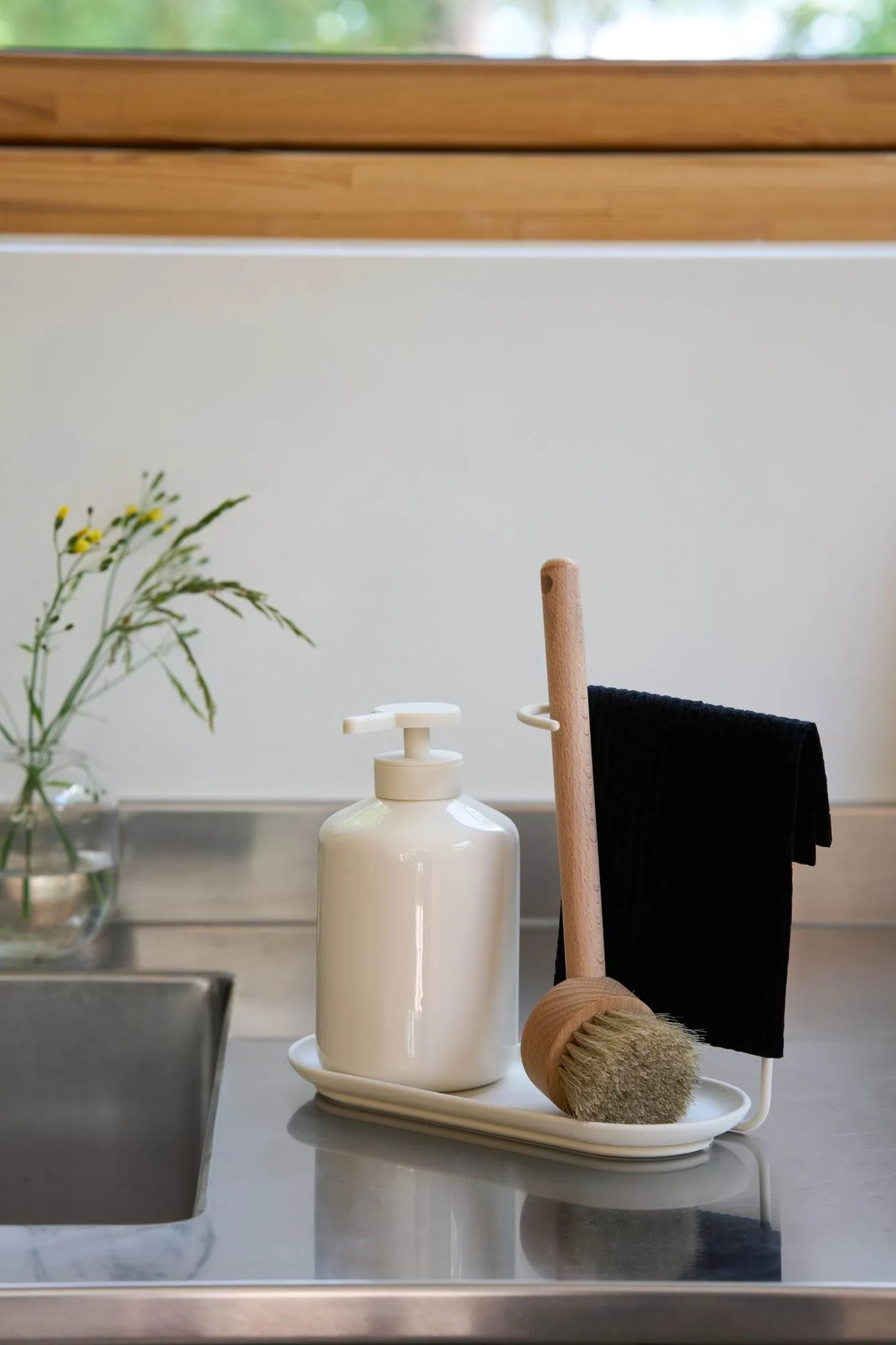 Rinse oppvaskklut, Svart, 2-pakning Scandi Essentials
