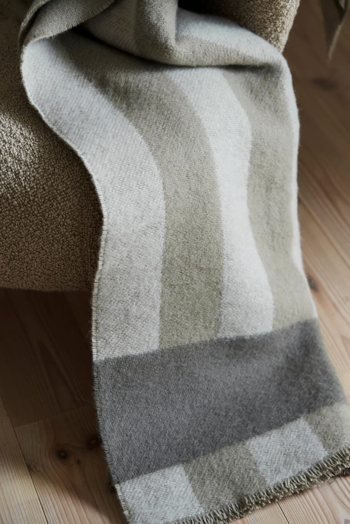 Aisles ullpledd 130x180 cm, Beige Scandi Living