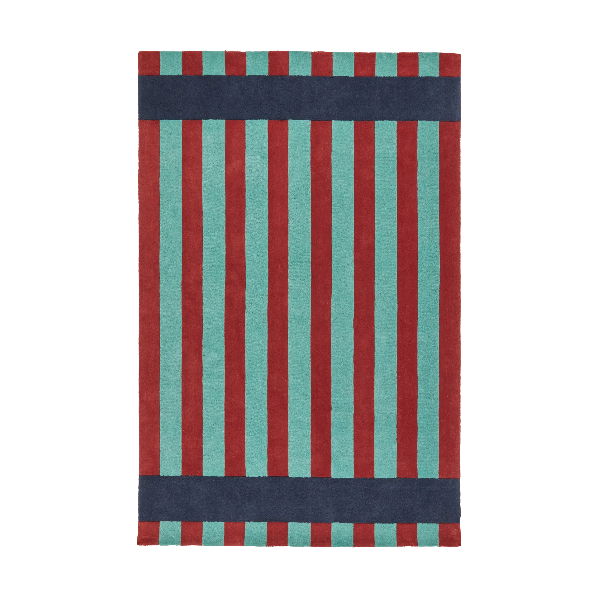 Aisles ullteppe, Grønn, 170x240 cm Scandi Living