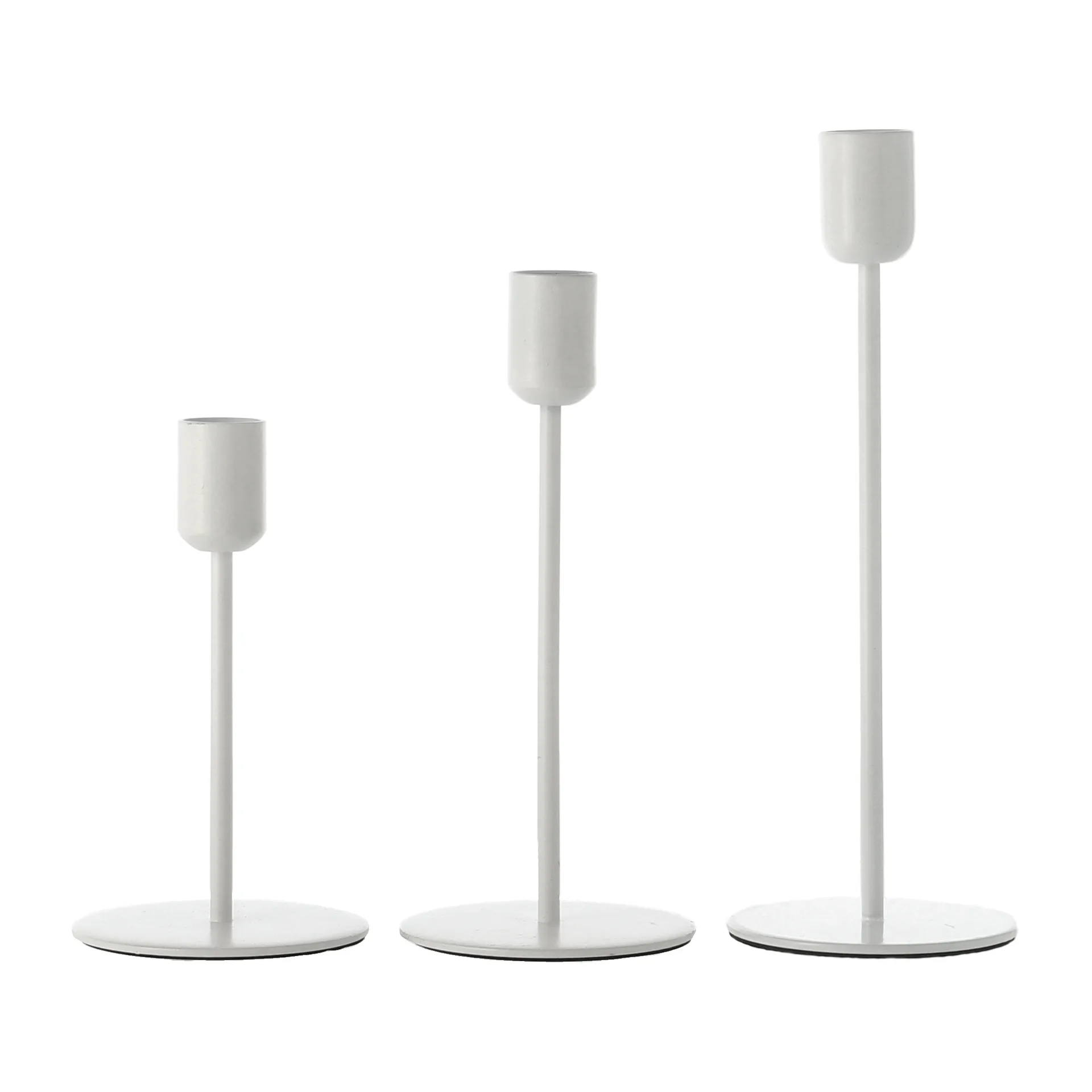 Arctic lysestake 14 cm, Hvit Scandi Living