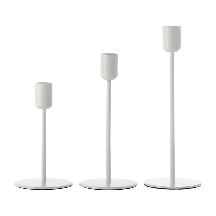 Arctic lysestake 14 cm, Hvit Scandi Living