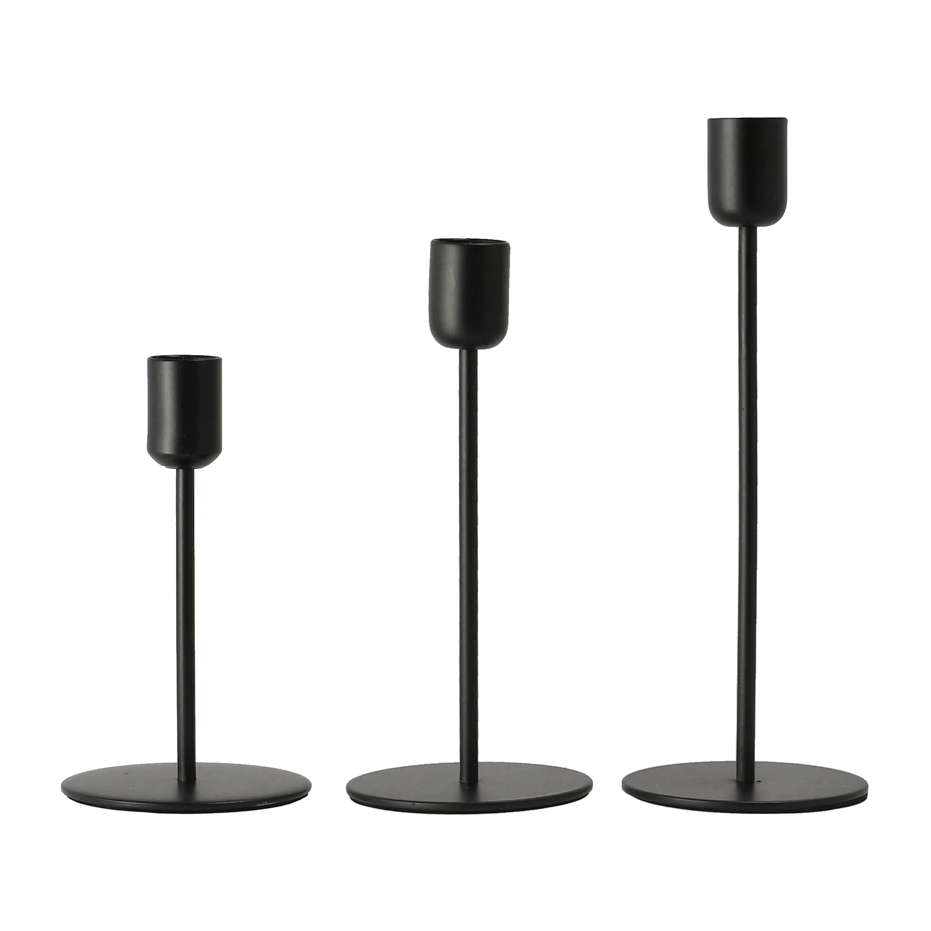 Arctic lysestake 14 cm, Svart Scandi Living