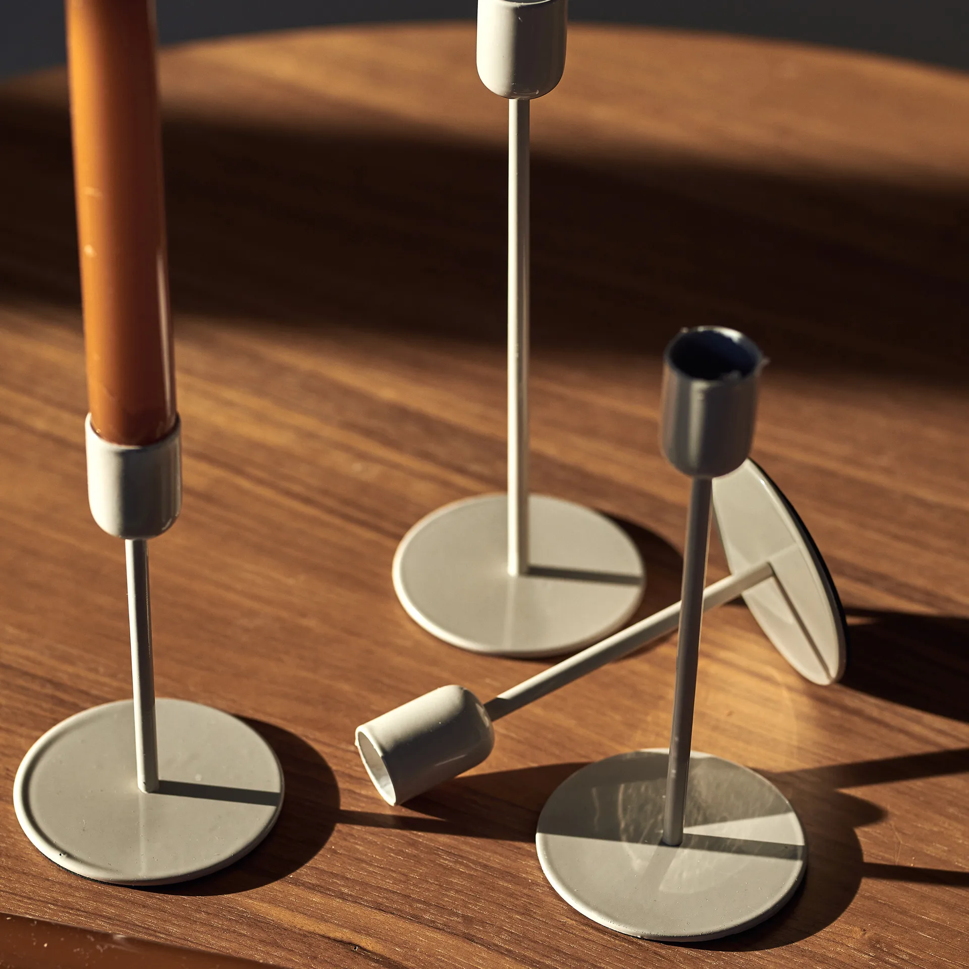 Arctic lysestake 18 cm, Beige Scandi Living