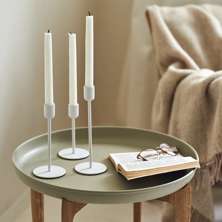 Arctic lysestake 18 cm - Hvit - Scandi Living
