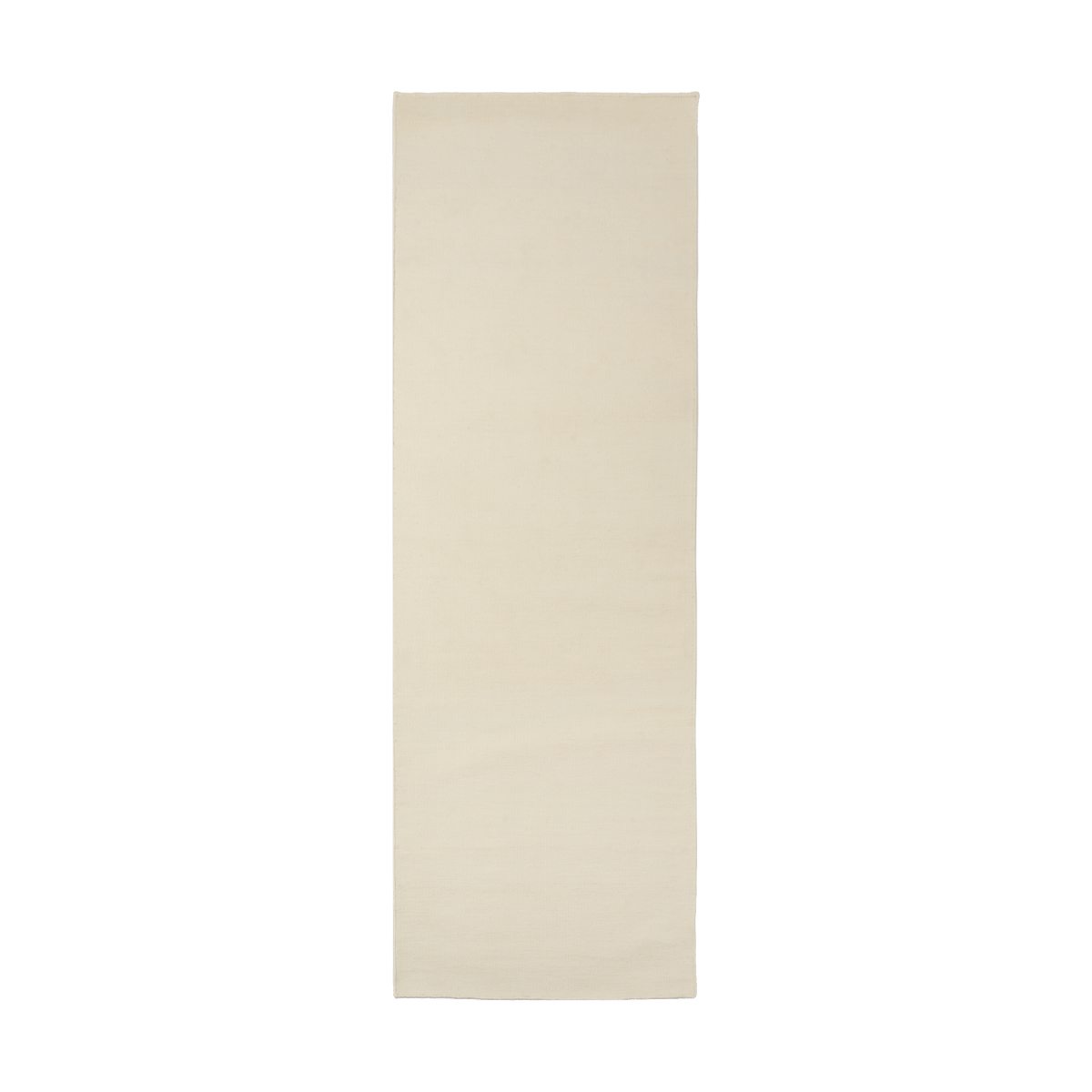 Bilde av Scandi Living Balance ullteppe naturhvit 80x240 cm
