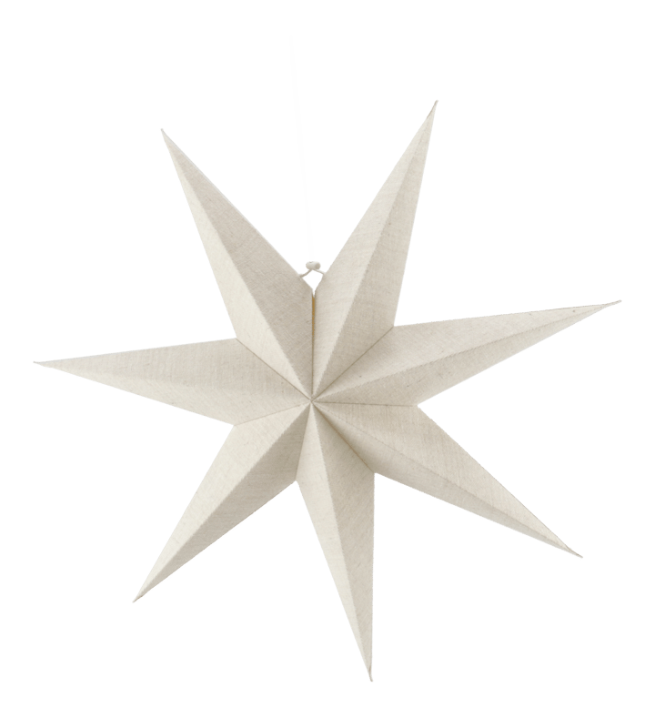 Bare adventsstjerne hvit - 80 cm - Scandi Living