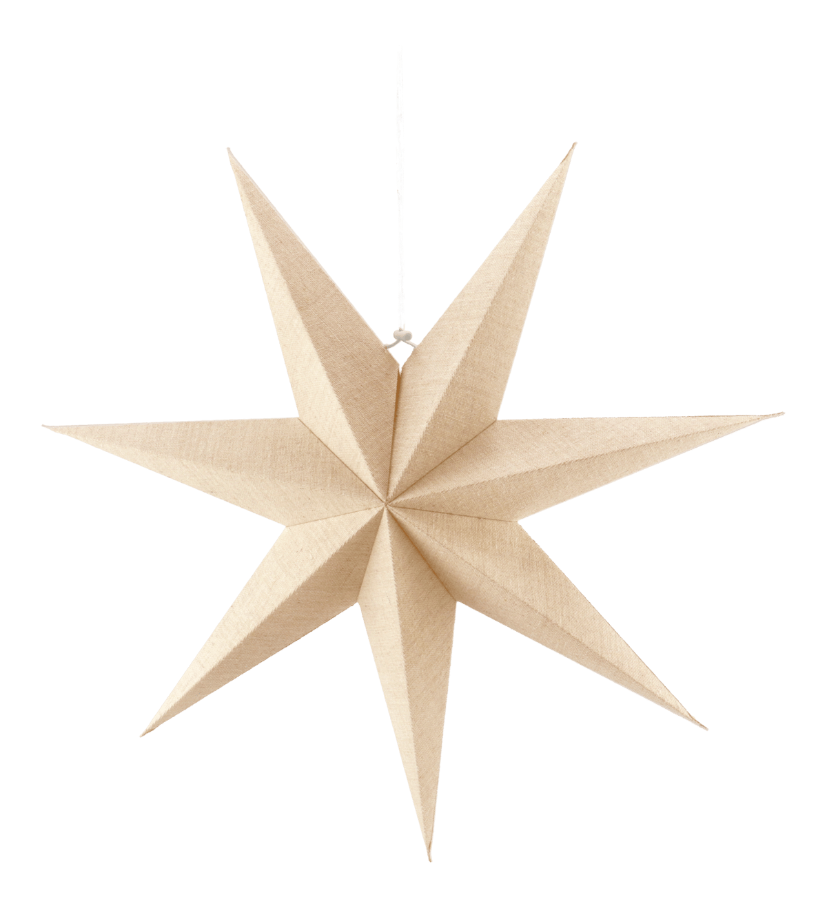 Scandi Living Bare adventsstjerne natur 60 cm