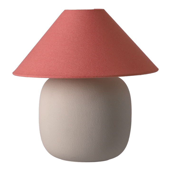 Boulder bordlampe 29 cm beige-peach - undefined - Scandi Living