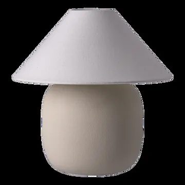 Boulder bordlampe 29 cm beige-white - Scandi Living