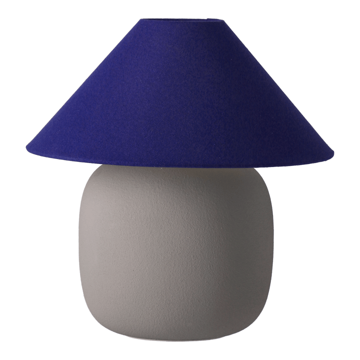 Boulder bordlampe 29 cm grey-cobolt - undefined - Scandi Living