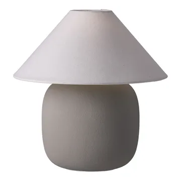 Boulder bordlampe 29 cm grey-white - Scandi Living