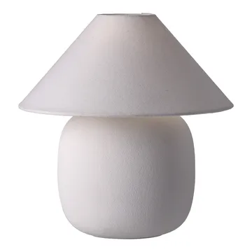 Boulder bordlampe 29 cm white-white - Scandi Living
