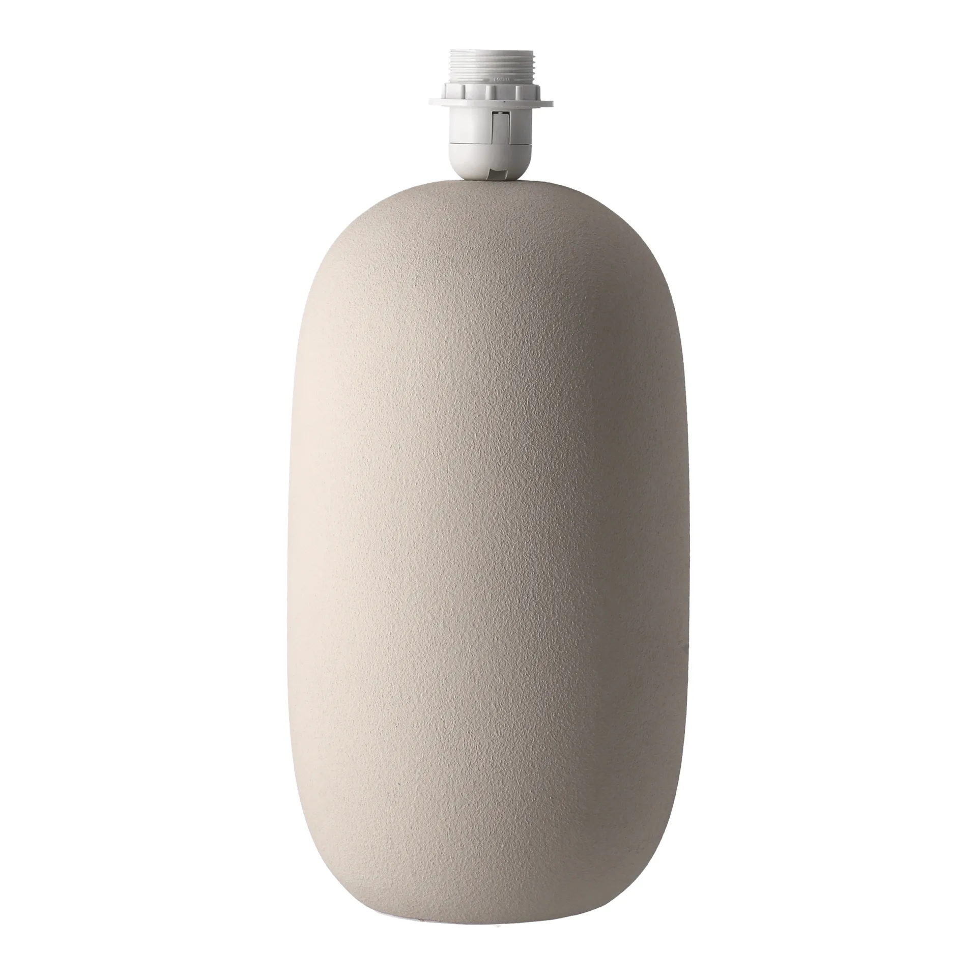 Boulder bordlampe 48 cm beige-nature Scandi Living