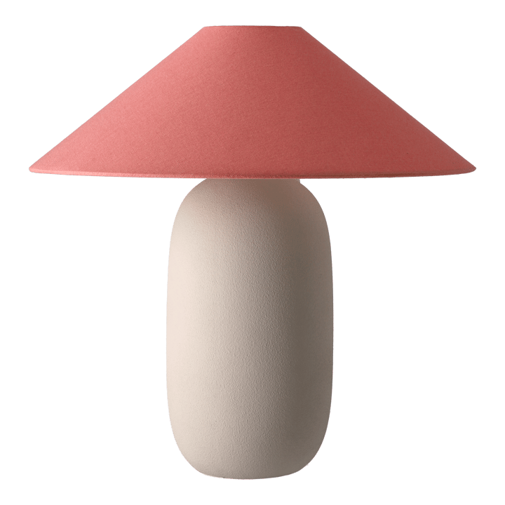Boulder bordlampe 48 cm beige-peach Scandi Living