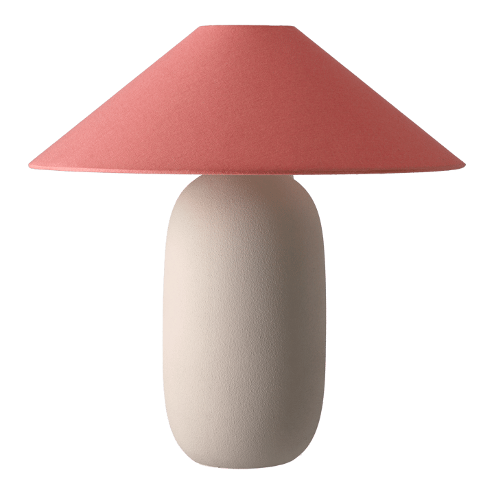 Boulder bordlampe 48 cm beige-peach - undefined - Scandi Living