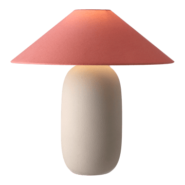 Boulder bordlampe 48 cm beige-peach - undefined - Scandi Living