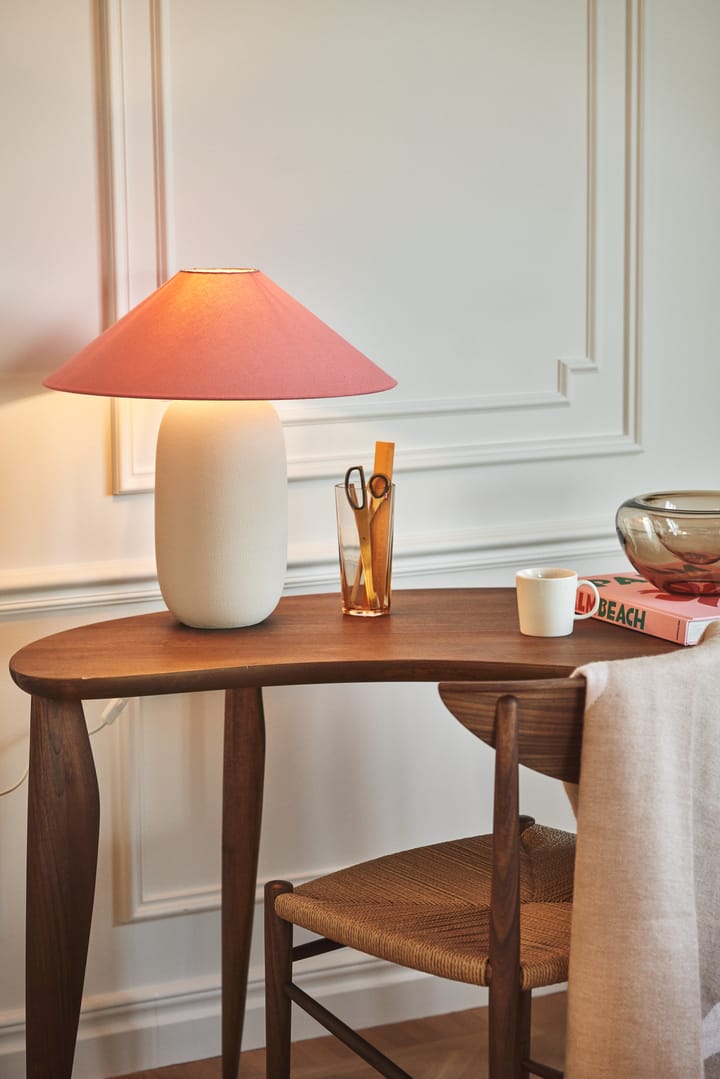 Boulder bordlampe 48 cm beige-peach Scandi Living