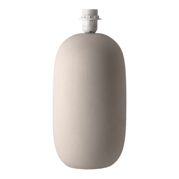 Boulder bordlampe 48 cm beige-pleated white - undefined - Scandi Living