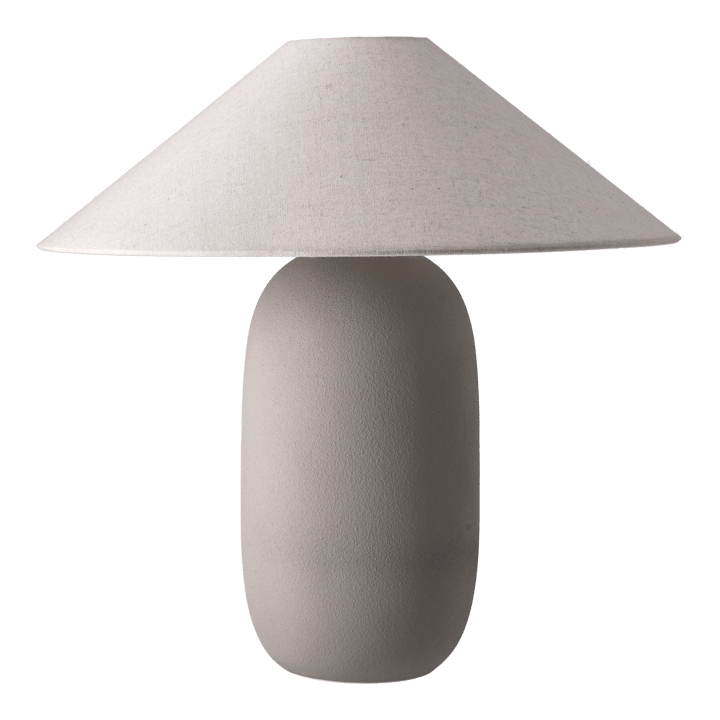 Boulder bordlampe 48 cm grey-nature - Lampefot  - Scandi Living
