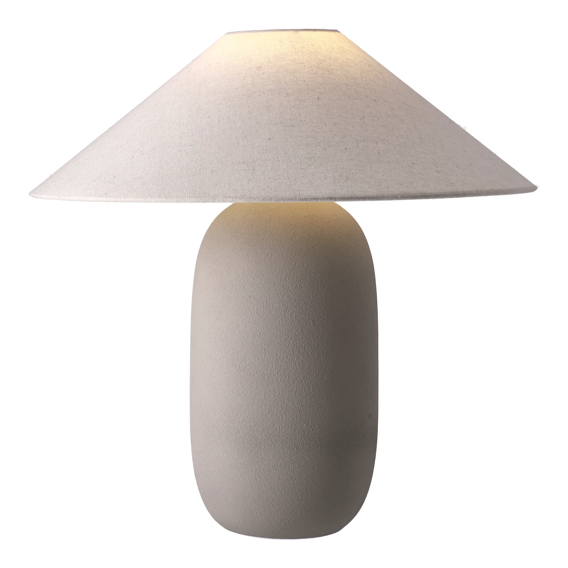 Boulder bordlampe 48 cm grey-nature Scandi Living