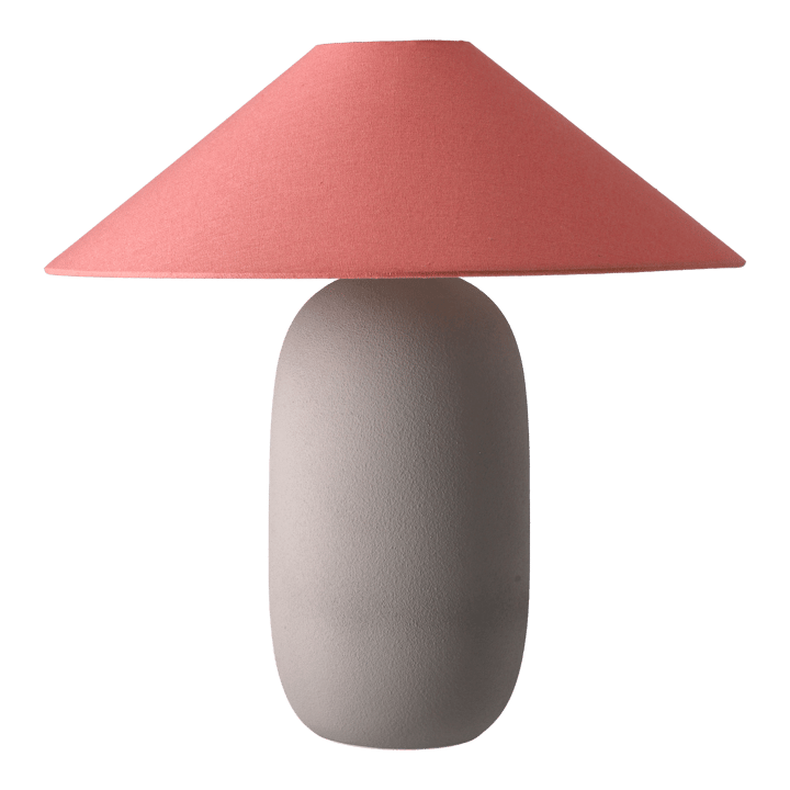 Boulder bordlampe 48 cm grey-peach Scandi Living