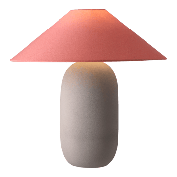 Boulder bordlampe 48 cm grey-peach - undefined - Scandi Living