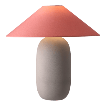 Boulder bordlampe 48 cm grey-peach - undefined - Scandi Living